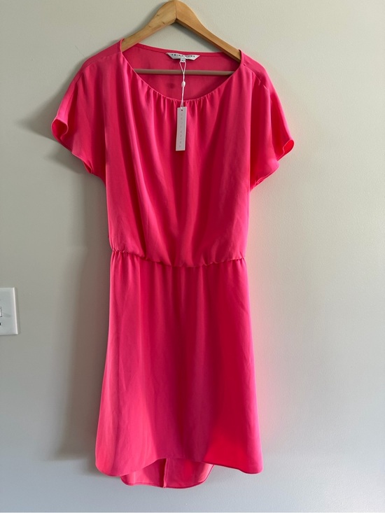 Trina Turk Dresses & Skirts - NWT Trina Turk Hot Pink High-Low Casual Dress large retail $248